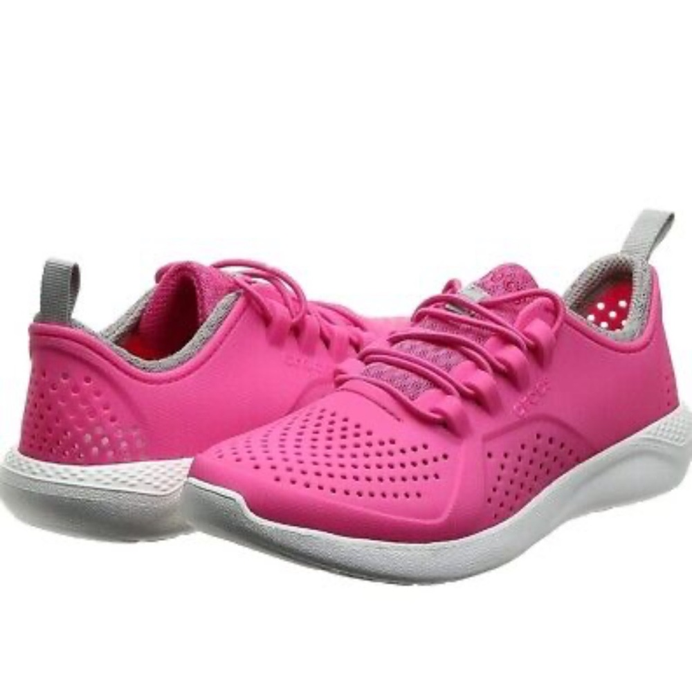 CROCS Women's Pink literide Sneakers